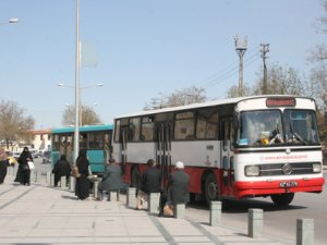 Konya'da otobüs ve tramvay ücretsiz