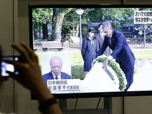 ABD Başkanı Obama Hiroşima'yı ziyaret etti