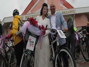Mutluluk için pedal çevirdiler
