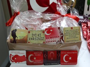 'Özel' öğrencilerden güvenlik güçlerine 'özel' hediyeler