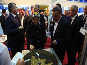 Seydişehir leblebisi Konya Uluslararası TÜYAP Fuarında tanıtıldı