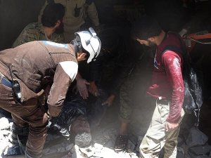 Rus savaş uçakları Halep'te sivilleri vurdu