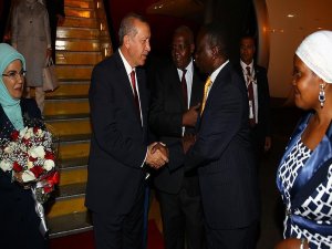 Cumhurbaşkanı Erdoğan Uganda'da