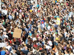 Hırvatistan'da 'eğitim' protestosu