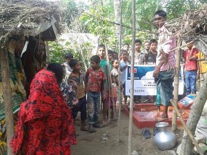 Arakanlı Müslümanlar için su kuyuları