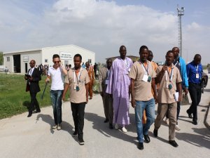Afrikalı heyetten KOSKİ Atıksu Arıtma Tesisi’ne ziyaret