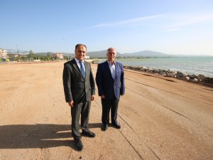 Beyşehir Belediyesi’nden ‘çocuklara özel’ plaj