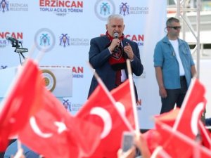Başbakan Binali Yıldırım Refahiye'de konuştu