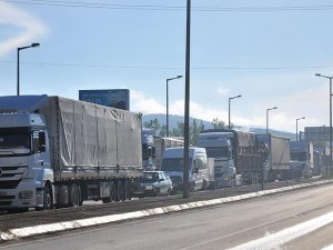 Bolu Dağı'nda trafik yoğunluğu