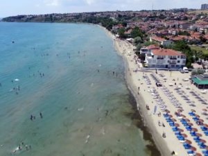 İstanbullular plajlara akın etti