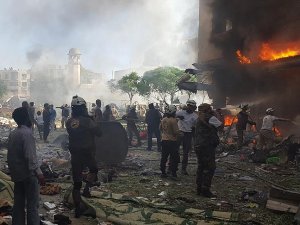 İdlib'e hava saldırısı: 7 ölü, 30 yaralı