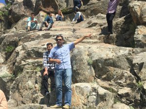 Beyşehir'de turizm bölümü öğrencileri tarihi mekanları gezdi