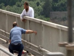 FSM Köprüsü'nde korku dolu anlar
