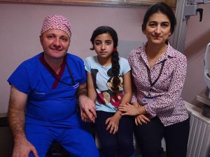 Savaşta gözünü kaybeden Sidra'ya üniversiteden yardım eli