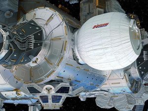 Astronotlar şişirilebilir yaşam kapsülüne girdiler