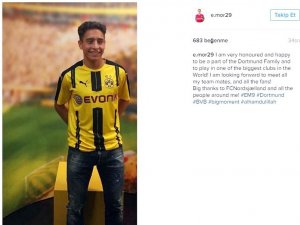 Emre Mor, Dortmund ile imzaladı