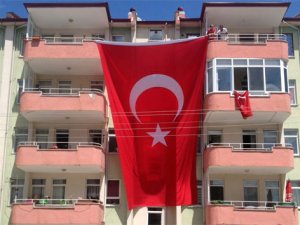 Şehit ateşi Edirne'ye düştü