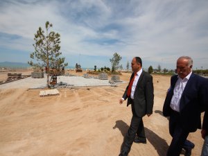 Beyşehir'de yol çalışmaları
