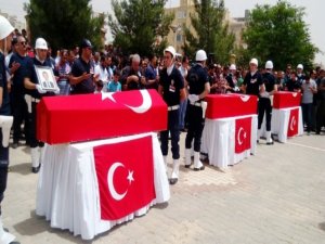 Şehitlerimize son görev