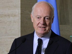 Mistura: Suriye görüşmelerinin yeni turu için şartlar olgunlaşmadı