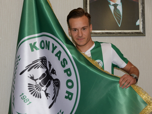 Konyaspor'un yeni transferi Deni Milosevic çok mutlu