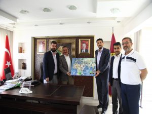 Başkan Tutal’a İMH’den ziyaret