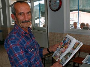 'Her gün onun haberlerini okuyordum. Bir baktım karşımda duruyor adam'