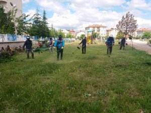 Beyşehir’in parkları yaz dönemine hazır