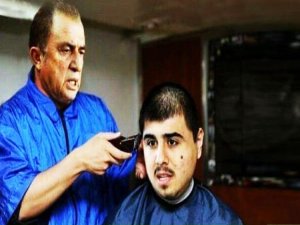 Ozan'ın saçları kesildi