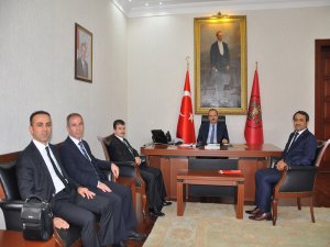 Konya basınından Vali Canbolat'a ziyaret