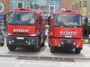 Cihanbeyli İtfaiyesine 3 yeni araç