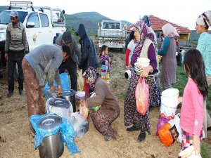 Yaylaya 'iftarlık ve sahurluk' servisi
