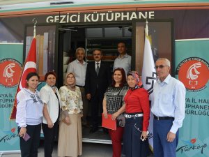 Konya'ya gezici kütüphane