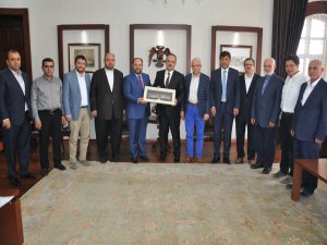 TİMAV’dan Vali Canbolat'a ziyaret