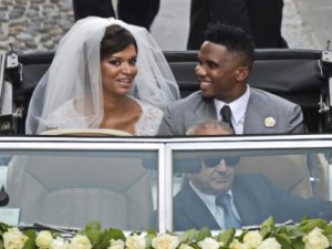 Eto'o İtalya'da yeniden evlendi