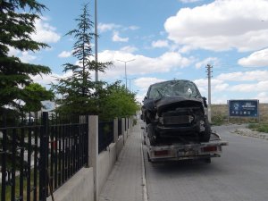 Konya'da trafik kazası: 2 yaralı