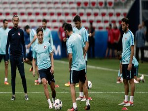 A Milli Futbol Takımı İspanya maçına hazır