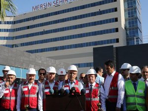 Mersin Şehir Hastanesi'nde sona gelindi