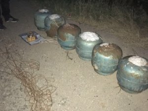 Bismil'de 72 kilogram patlayıcı bulundu