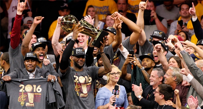 NBA'de şampiyon Cavaliers