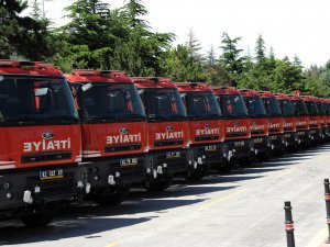 Konya İtfaiyesi yeni araçlarla güçlendi