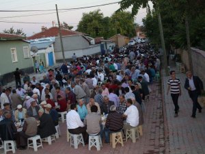 Konya’nın Sarayönü ilçesinde imece usulü iftar