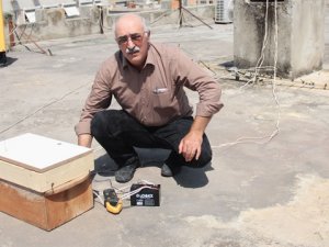 Hava sıcaklığını düşürecek cihaz geliştirdi