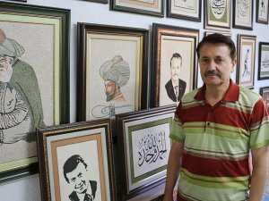 Sanatını 'taştan' çıkarıyor