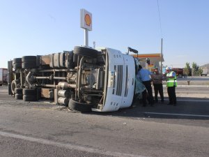 Konya'da trafik kazası: 2 yaralı