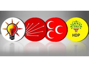 Üç partinin toplamı bir AK Parti etmiyor