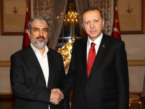 Cumhurbaşkanı Erdoğan Meşal'i kabul etti