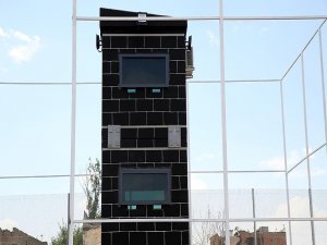 Diyarbakır'a zırhlı kuleler kuruldu