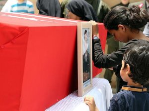 Şehitler son yolculuklarına uğurlandı