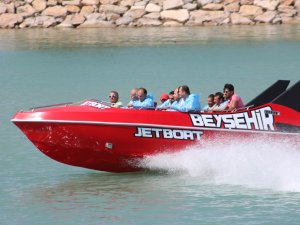 Beyşehir Gölü’nde jetboat heyecanı
